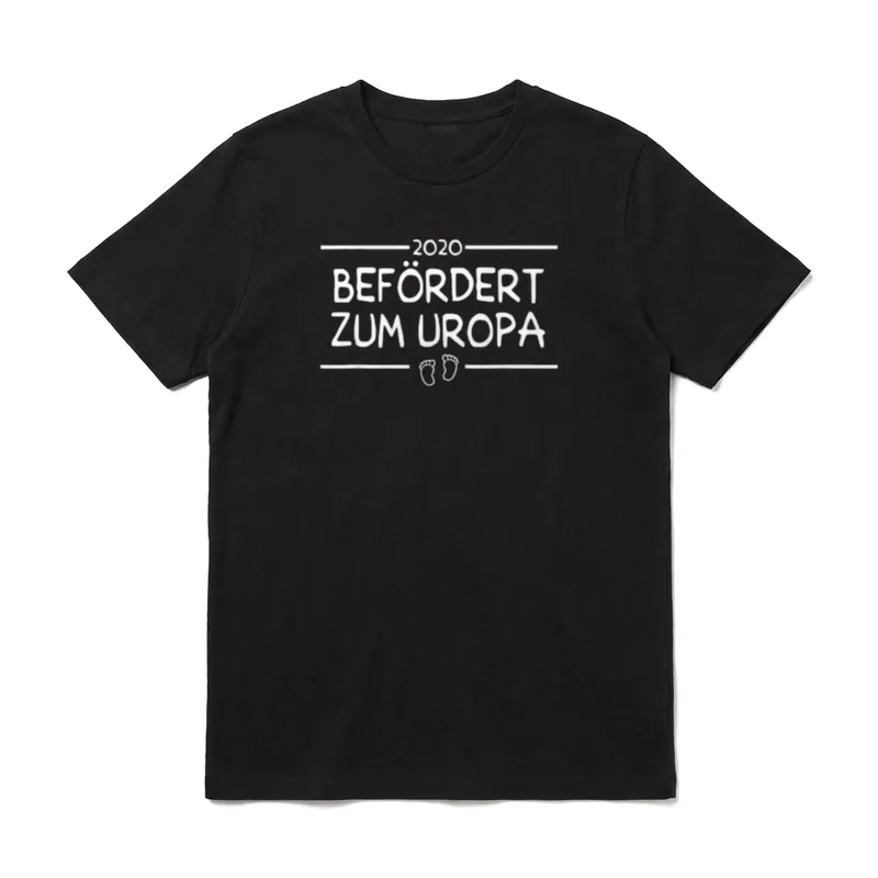 Uropa Befördert Zum Uropa T-Shirt – Klassisches T-Shirt in Schwarz