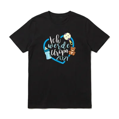 Ich werde Uropa 2021 Werdender T-Shirt – Klassisches T-Shirt in Schwarz