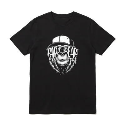 T-Shirt Herren Vatertag – Klassisches T-Shirt in Schwarz