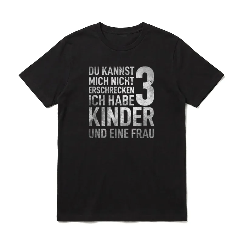 Du Kannst Mich Nicht T-Shirt – Klassisches T-Shirt in Schwarz