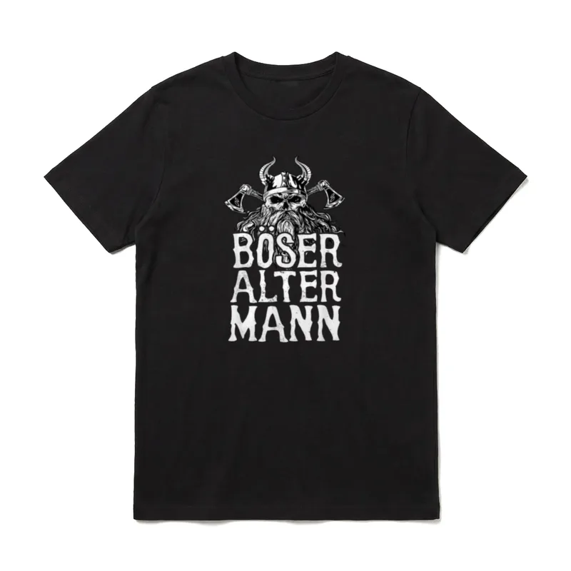 Böser alter Mann Vatertag T-Shirt – Klassisches T-Shirt in Schwarz