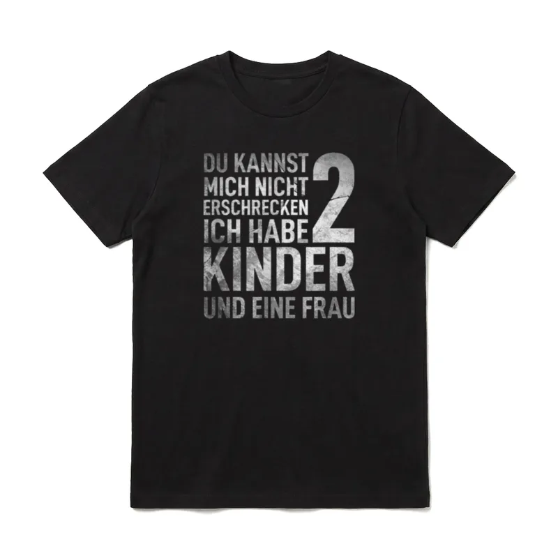 Du Kannst Mich Nicht Vatertag & Herrentag T-Shirt – Klassisches T-Shirt in Schwarz