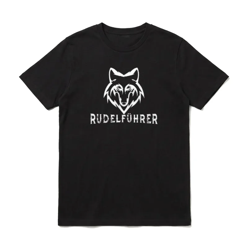 Wolf T Rudelführer Herrentag T-Shirt – Klassisches T-Shirt in Schwarz