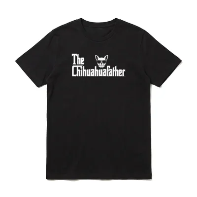 The Chihuahua Father Father T-Shirt – Klassisches T-Shirt in Schwarz