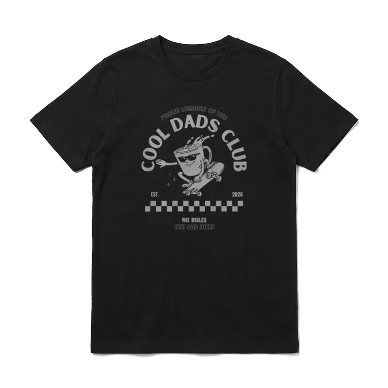 Auf der Rückseite Stolzes T-Shirt – Klassisches T-Shirt in Schwarz