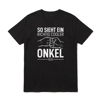 Vatertag Papa So sieht T-Shirt – Klassisches T-Shirt in Schwarz