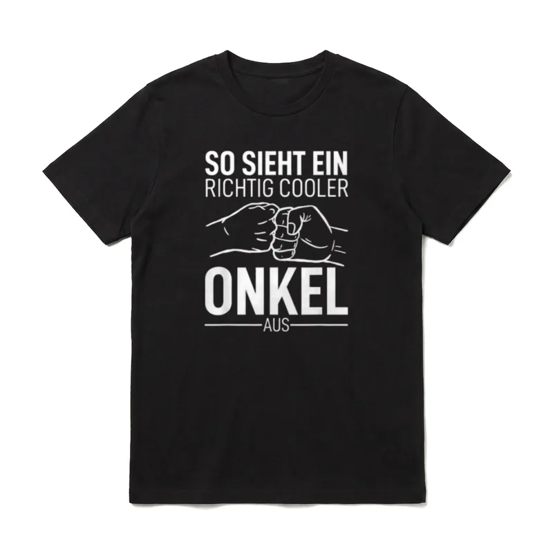 Vatertag Papa So sieht T-Shirt – Klassisches T-Shirt in Schwarz