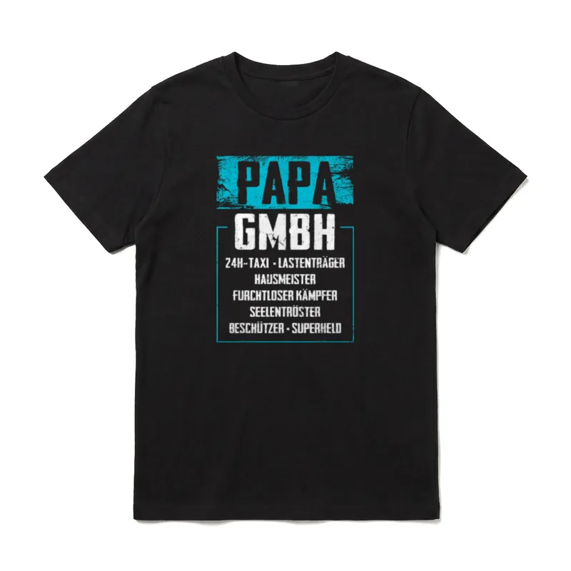 Lustige Papa Vatertagsgeschenke Vatertag T-Shirt – Klassisches T-Shirt in Schwarz