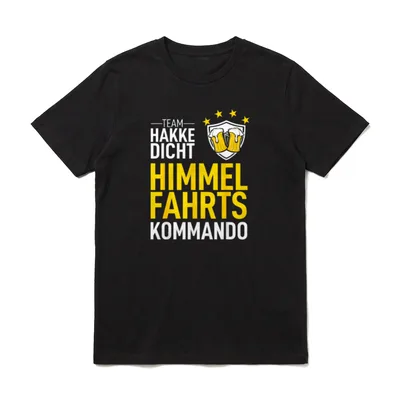 Männertag Vatertag Dad Team Hakke T-Shirt – Klassisches T-Shirt in Schwarz