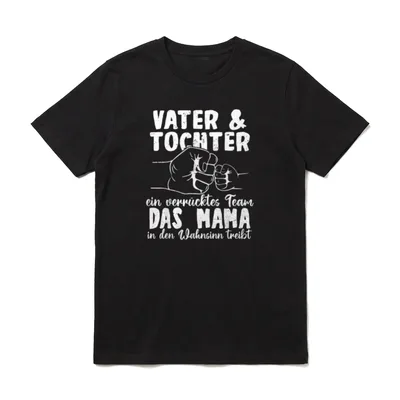 Vatertag Herrentaggeschenk Partnerlook Vater T-Shirt – Klassisches T-Shirt in Schwarz