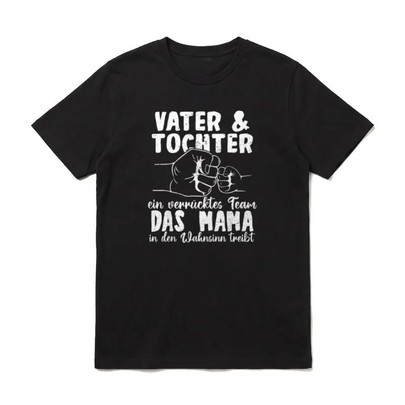 Vatertag Herrentaggeschenk Partnerlook Vater T-Shirt – Klassisches T-Shirt in Schwarz
