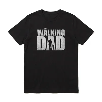 The Walking Dad I T-Shirt – Klassisches T-Shirt in Schwarz