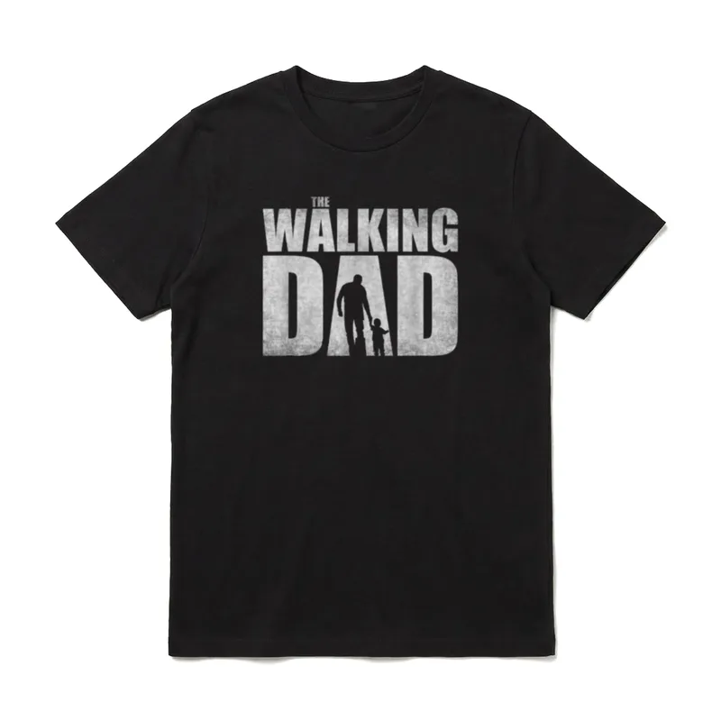 The Walking Dad I T-Shirt – Klassisches T-Shirt in Schwarz