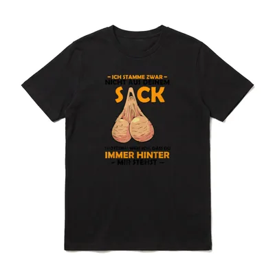 Sack Stiefpapa Stiefvater Opa T-Shirt – Klassisches T-Shirt in Schwarz