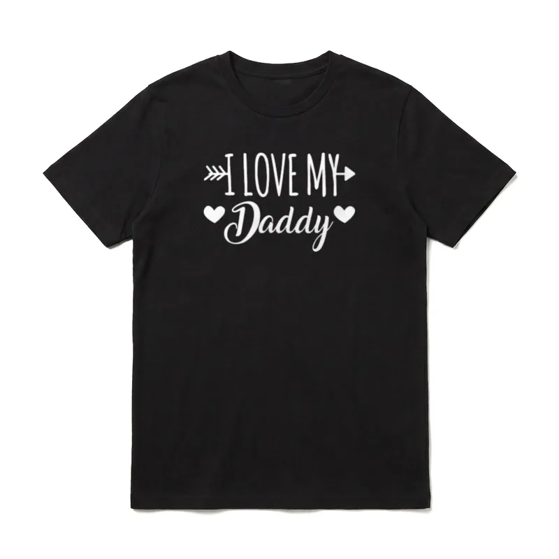I Love My Daddy T-Shirt – Klassisches T-Shirt in Schwarz