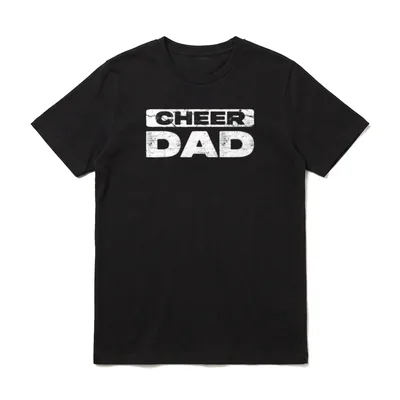 Cheer Dad Vatertag Cheerleading T-Shirt – Klassisches T-Shirt in Schwarz