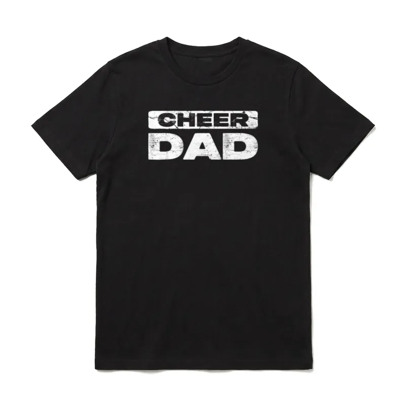 Cheer Dad Vatertag Cheerleading T-Shirt – Klassisches T-Shirt in Schwarz