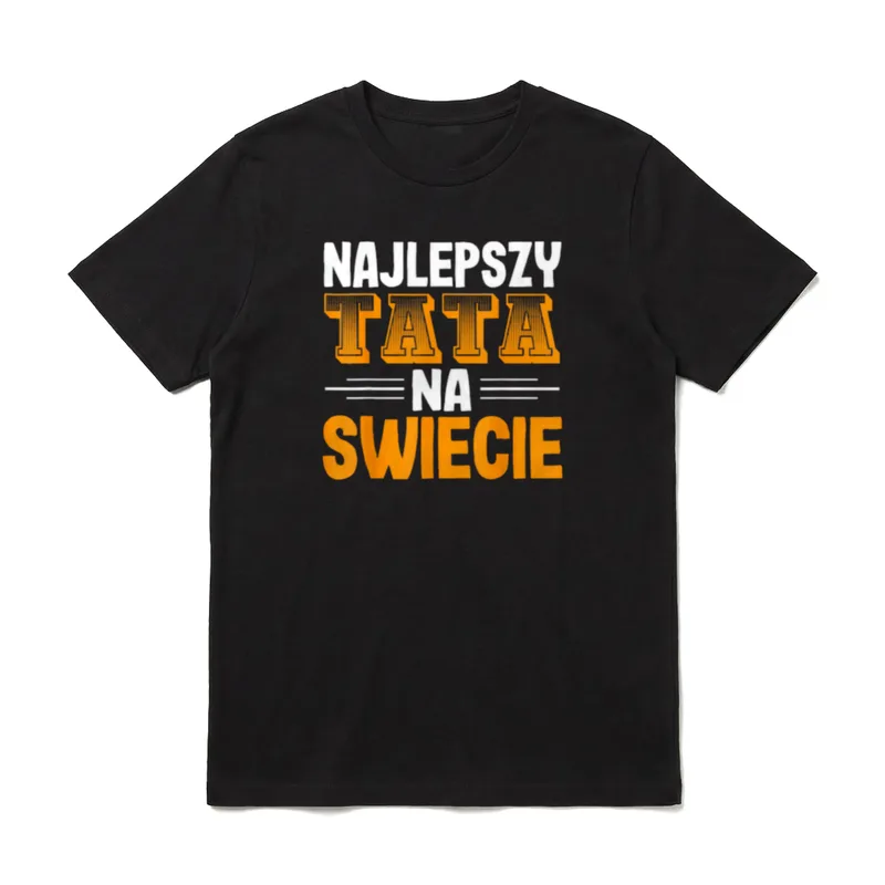 Vatertag Polen Polnischer Spruch T-Shirt – Klassisches T-Shirt in Schwarz
