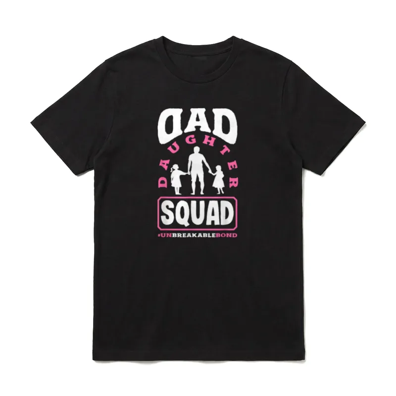 Daddy and Daughter Matching T-Shirt – Klassisches T-Shirt in Schwarz