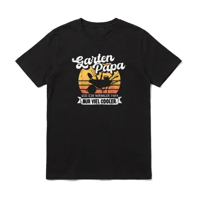 Garten Papa Lustiges Gärtner T-Shirt – Klassisches T-Shirt in Schwarz