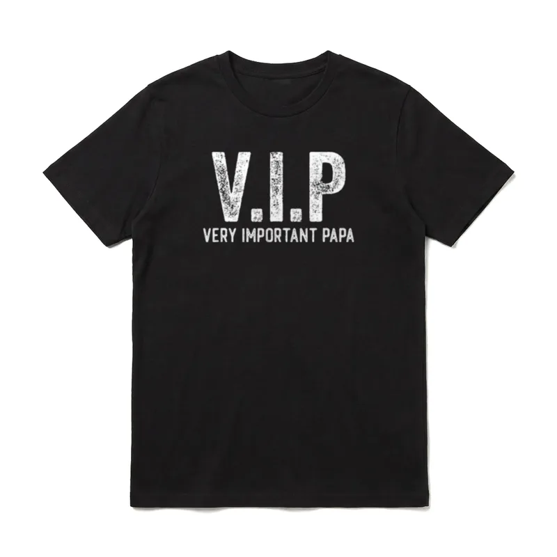 Very Important Papa Vater T-Shirt – Klassisches T-Shirt in Schwarz