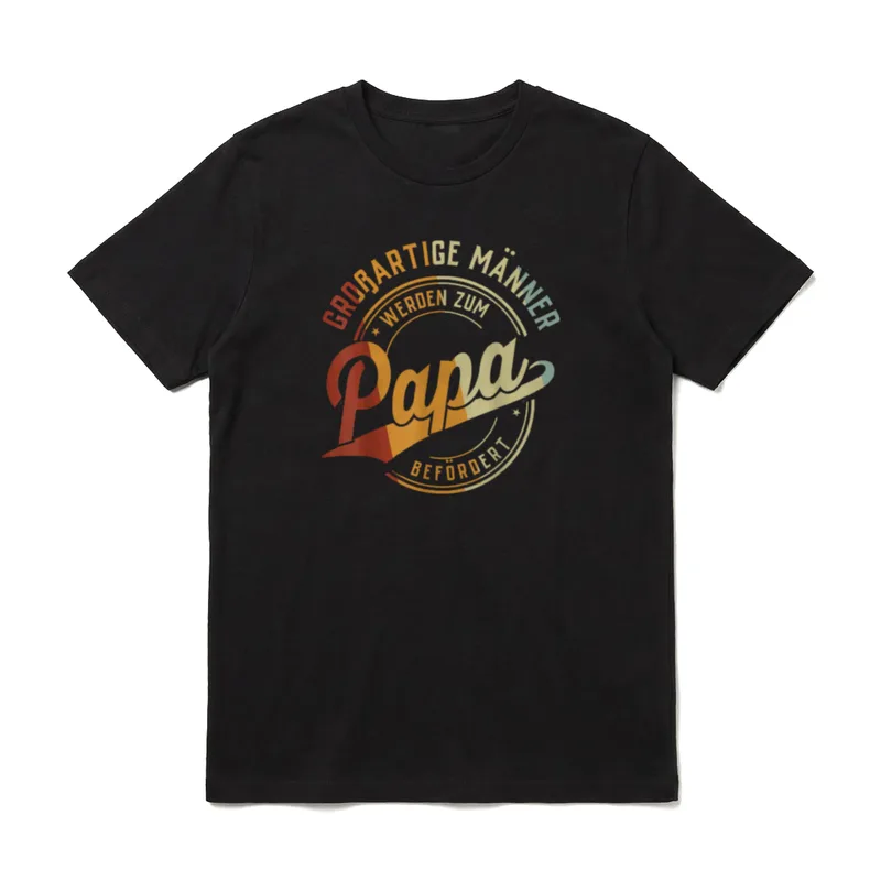 Vatertag Papa Father Day T-Shirt – Klassisches T-Shirt in Schwarz