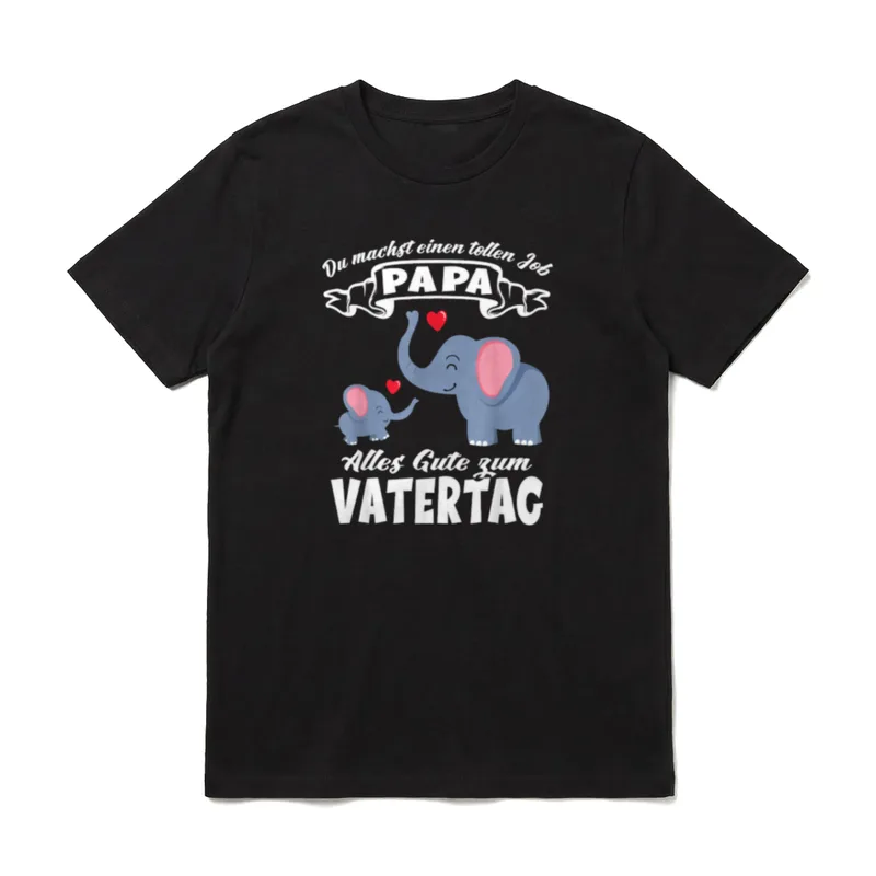 Du machst einen tollen T-Shirt – Klassisches T-Shirt in Schwarz