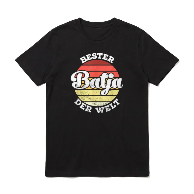Batja Papa Vater Vatertag T-Shirt – Klassisches T-Shirt in Schwarz