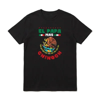 Vatertag oder Dia del T-Shirt – Klassisches T-Shirt in Schwarz