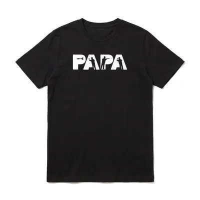 Dart Papa Witzig Papa T-Shirt – Klassisches T-Shirt in Schwarz