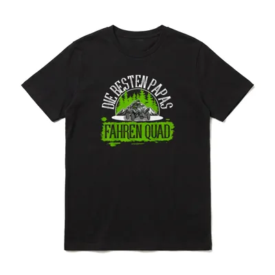 Die Besten Papas Fahren Vatertag & Herrentag T-Shirt – Klassisches T-Shirt in Schwarz