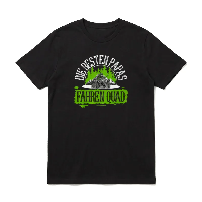 Die Besten Papas Fahren Vatertag & Herrentag T-Shirt – Klassisches T-Shirt in Schwarz