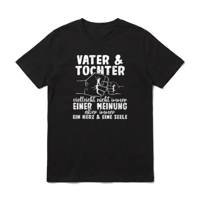 Vatertag Herrentagsgeschenk Partnerlook Vater T-Shirt – Klassisches T-Shirt in Schwarz
