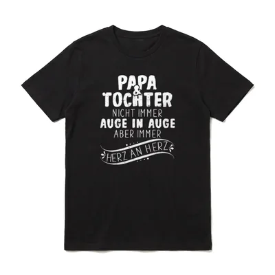 Vatertag Herrentagsgeschenk Partnerlook Vater T-Shirt – Klassisches T-Shirt in Schwarz