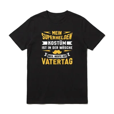 Vatertag Papa Father Day Männer Papi T-Shirt – Klassisches T-Shirt in Schwarz