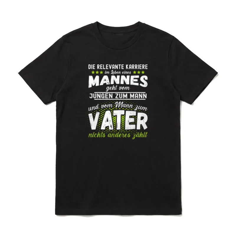 Väter Sprüche Stolzer Vater T-Shirt – Klassisches T-Shirt in Schwarz