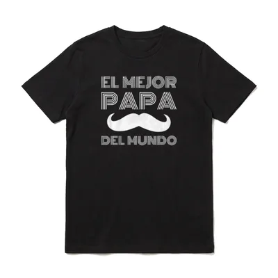 Vatertagsgeschenk auf Spanisch El T-Shirt – Klassisches T-Shirt in Schwarz