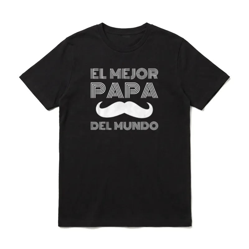 Vatertagsgeschenk auf Spanisch El T-Shirt – Klassisches T-Shirt in Schwarz