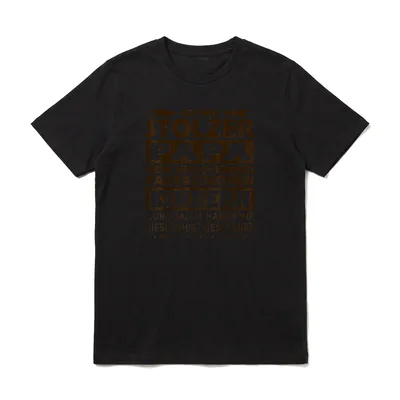 Vatertag STOLZER PAPA FANTASTISCHE T-Shirt – Klassisches T-Shirt in Schwarz