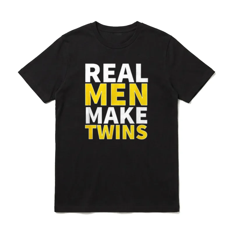 Papatag Herrentag Vatertagsgeschenk Zwilling T-Shirt – Klassisches T-Shirt in Schwarz