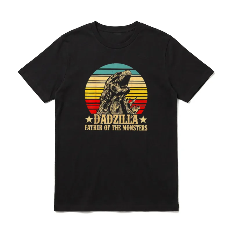 Dadzilla Father Of The T-Shirt – Klassisches T-Shirt in Schwarz
