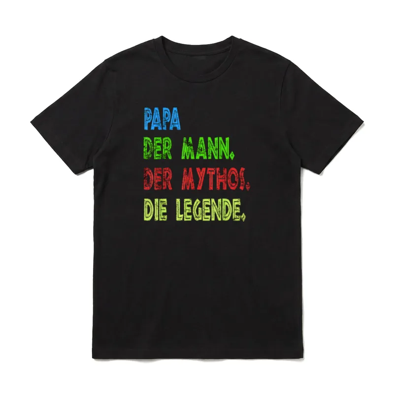Papatag Herrentagsgeschenk Vatertag T-Shirt – Klassisches T-Shirt in Schwarz