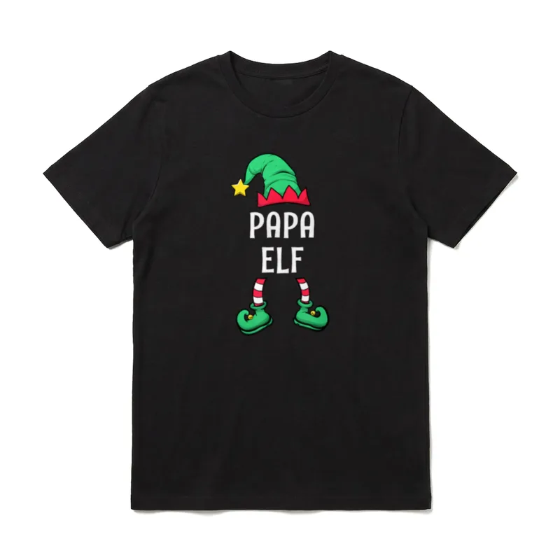 T-Shirt Weihnachten Familie – Klassisches T-Shirt in Schwarz
