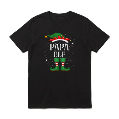Weihnachten T-Shirt lustig – Klassisches T-Shirt in Schwarz