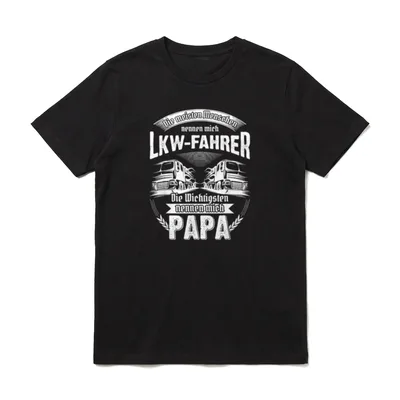 LKW-Fahrer Die wichtigsten nennen T-Shirt – Klassisches T-Shirt in Schwarz