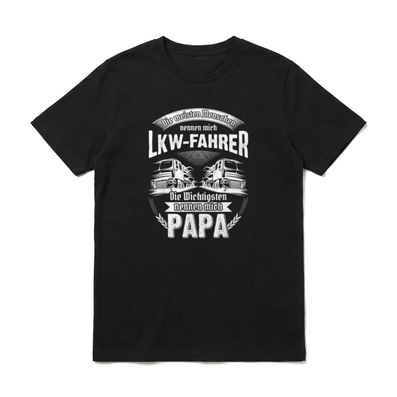 LKW-Fahrer Die wichtigsten nennen T-Shirt – Klassisches T-Shirt in Schwarz