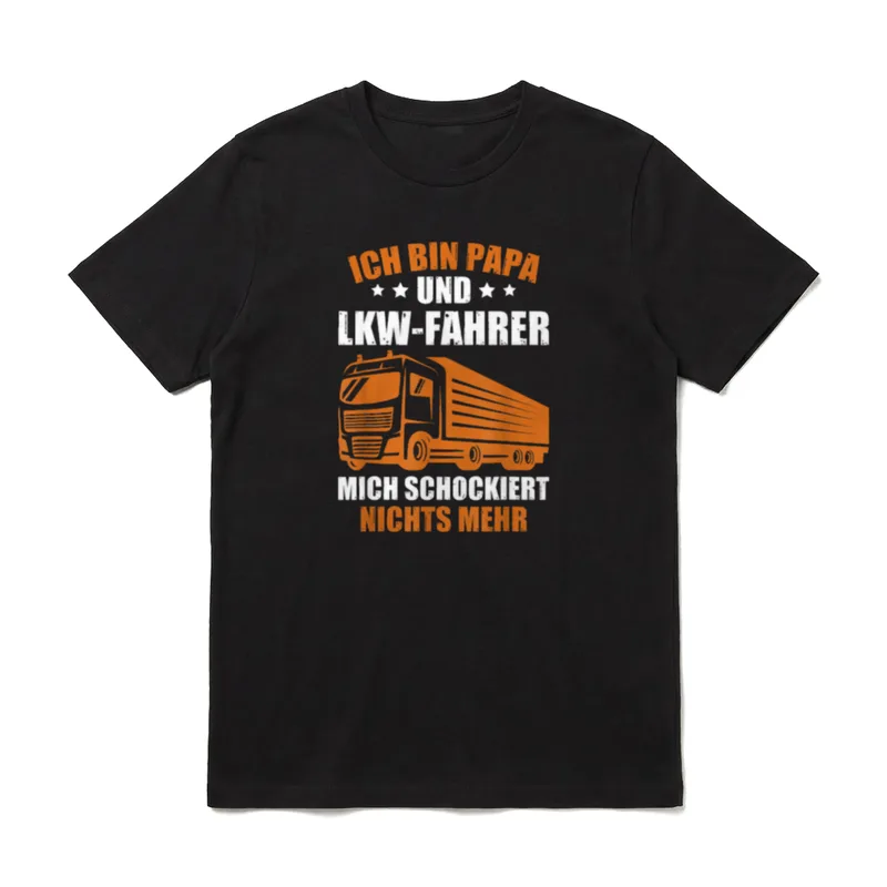 Trucker Vatertag LKW-Fahrer Ich T-Shirt – Klassisches T-Shirt in Schwarz