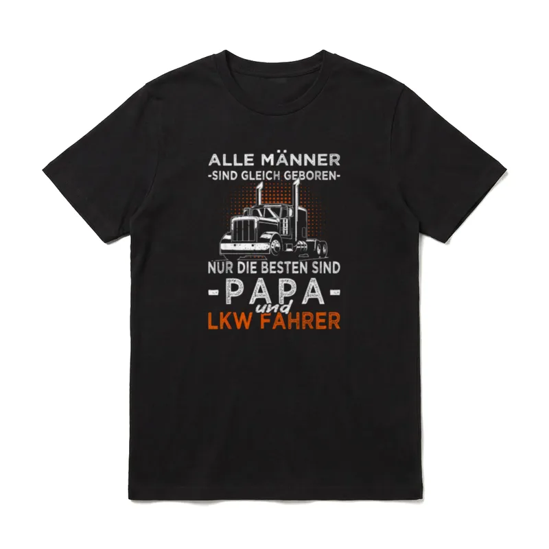 Vatertag Echte Männer sind T-Shirt – Klassisches T-Shirt in Schwarz