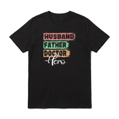 Beruf Vater Held Papa T-Shirt – Klassisches T-Shirt in Schwarz
