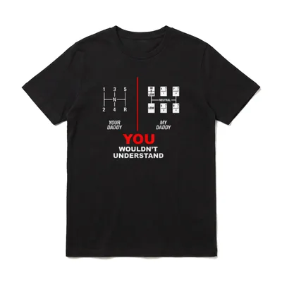 LKW-Getriebe Vater Handschaltung Trucker T-Shirt – Klassisches T-Shirt in Schwarz